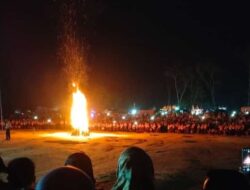 Ribuan warga Ikut meriahkan Malam Puncak Perata kwartir Tanah Abang