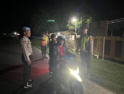 Kapolsek Penukal Utara Pimpin Razia KRYD