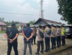Polsek Penukal Utara Lakukan Pengamanan Kampanye,Kapolsek : Pengamanan Maksimal, Situasi Kondusif