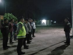 Cegah Tindak kejahatan,Polsek Penukal Abab Gelar KRYD