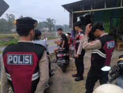Sat Samapta Polres PALI Giat Patroli Perintis Presisi.