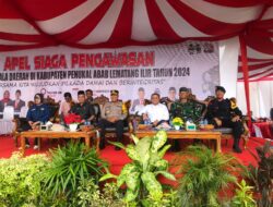 Kapolres PALI Hadiri Apel Siaga Pengawasan Pilkada