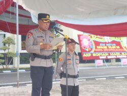 Polres Pali Gelar Apel Pergeseran Personil Pengamanan TPS