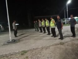 Jaga Kondisi Aman Dan Damai Polsek Penukal Abab Gelar Patroli Gabungan