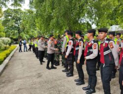 Kapolres PALI, AKBP Khairu Nasrudin, S.I.K., M.H., Pimpin langsung pengamanan Rapat Pleno