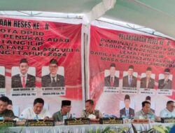 Reses ke-II anggota DPRD PALI Dapil I A dan B Kecamatan Talang Ubi berlangsung sukses