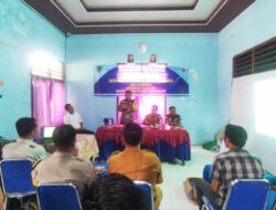 Polsek Talang Ubi Gelar Sosialisasi Bersinar di Desa Sungai Ibul