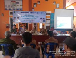 Musdesus penetapan KPM BLT-DD tahun 2025 Di Desa Raja Barat