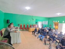 Polres PALI Gelar Jum’at Curhat Si Desa Modong