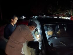 Polsek Penukal Utara Gelar KRYD:Pastikan Kepatuhan Berlalu Lintas Sekaligus Mencegah Potensi Tindak Kriminal