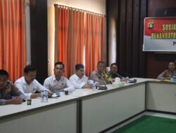 Polres PALI Ikuti Rapat Virtual Dalam Rangka Persiapan Penanaman Jagung Serentak