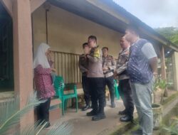 Polsek Talang Ubi Gelar Doa Bersama dan Tali Asih Untuk Keluarga Alm.AIPTU Amirul Ahkam