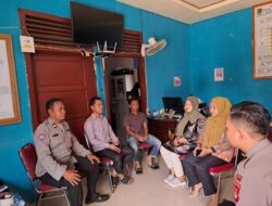 Polres PALI Menggelar Kegiatan Jumat Curhat Di Desa Betung