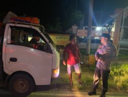 Polsek Talang Ubi Gelar KRYD,Guna Wujudkan Situasi Aman dan Kondusif di Wilayah Hukum PALI