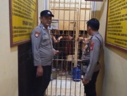 Tak Hanya Patroli Malam 3C,Polisi Juga Pastikan Kondisi ParaTahanan