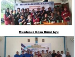 BPD Desa Suka Manis Dan Bumi Ayu Gelar Musdesus Penetapan KPM BLT DD 2025