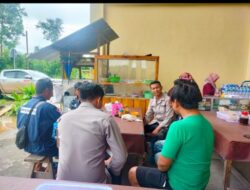 Sat Binmas Polres PALI Gelar Jum’at Curhat