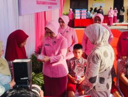 Peduli Kesehatan Mata Pada Anak, Kolaborasi Rumkit Bhayangkara M Hasan Bersama Yayasan Kemala Bhayangkari Sumsel Gelar Bhaktikes.