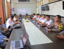 Polres PALI Gelar Rapat Koordinasi: Peran Aktif Desa dalam Mendukung Program Ketahanan Pangan