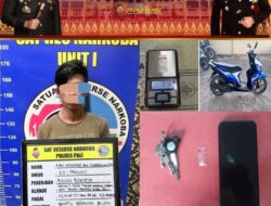 Polres PALI Berhasil Ungkap Kasus Penyalahgunaan Narkotika, Seorang Pria Diamankan dengan Barang Bukti Sabu