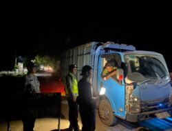 Polsek Penukal Abab Gelar Razia Terpadu,Tiga Kendaraan Bermotor Diamankan