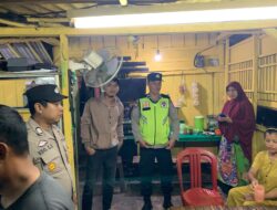 PASTIKAN KAMTIBMAS AMAN DAN KONDUSIF,POLSEK TALANG UBI GELAR PATROLI MALAM
