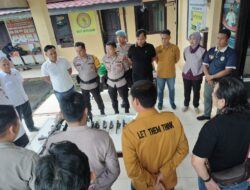 Polsek Talang Ubi Gelar Serah Terima Kasium,Fokus pada Pengecekan Inventarisasi