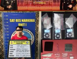 Pengedar Narkotika Diamankan Polisi, Barang Bukti Sabu 23,29 Gram Disita