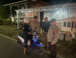Polsek Talang Ubi Intensifkan KRYD Demi Menjaga Stabilitas Kamtibmas di Kabupaten PALI
