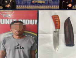 KEDAPATAN BAWA SAJAM TANPA IJIN, IS DIRINGKUS POLISI