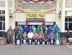 Polres PALI dan Elemen Mahasiswa Bersinergi dalam Bakti Sosial Menyambut Ramadhan 1446 H