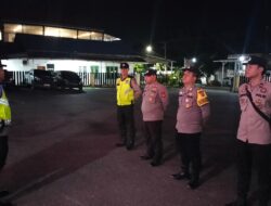 Polsek Talang Ubi Kembali Laksanakan Patroli Malam