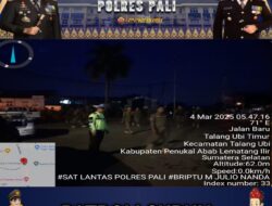 Satlantas Polres PALI Gelar Patroli Subuh