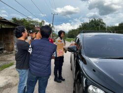 Polsek Penukal Abab Gelar Bagi Takjil Gratis