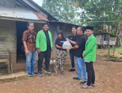 Polres Pali Gelar Bakti Sosial Ramadhan, Mahasiswa dan Masyarakat Terima Bantuan Sembako