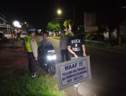 Polsek Talang Ubi Gencarkan KRYD, Wujudkan Keamanan dan Ketertiban di PALI
