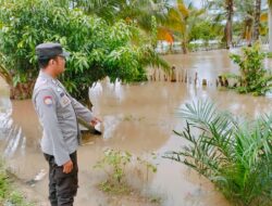 Sebelas Desa di Kecamatan Tanah Abang Terendam Banjir, Kapolres PALI Imbau Warga Waspada