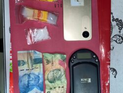 Polres PALI Berhasil Bongkar Peredaran Narkoba, Tersangka Diamankan dengan Barang Bukti Sabu 4,50 Gram