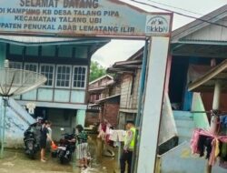 Polsek Talang Ubi Lakukan Monitoring Daerah Rawan Banjir