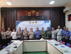 Polres PALI menggelar Rapat Koordinasi Lintas Sektoral