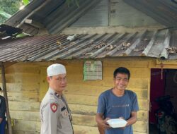 Polsek Talang Ubi Berbagi Takjil, Wujud Kepedulian Polri di Bulan Suci Ramadhan