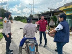 Polsek Penukal Abab Gelar Aksi Berbagi Takjil