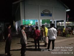 Polsek Tanah Abang Pastikan Keamanan jalannya Tablig Akbar Dan Penutupan Safari Ramadhan UKMK