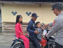 Polsek Tanah Abang Menggelar Aksi Sosial Berbagi Takjil