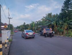 Polsek Penukal Abab Gelar Patroli Cegah Aksi Balap Liat Dan Tawuran Remaja.