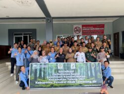 Polsek Talang Ubi Hadiri Giat Sosialisasi Perhutanan Sosial Kemitraan Konsesi Hutan