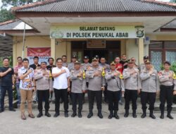Kapolres Pali Kunjungi Polsek Penukal Abab, Tekankan Profesionalisme dan Pelayanan Humanis