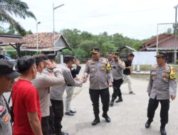 Kapolres PALI AKBP Yunar Hotma Parulian Sirait Kunjungi Polsek Penukal Utara: Penguatan Profesionalisme dan Strategi Pemeliharaan Keamanan