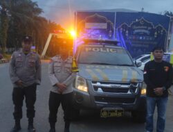 Polsek Talang Ubi menggelar Patroli Subuh