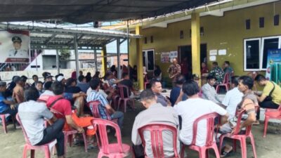 Suasana Pembayaran Kompensasi Survei Seismik 3D Idaman